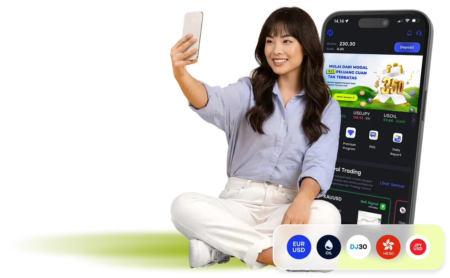 Ilustrasi formulir pendaftaran HSB Influencer