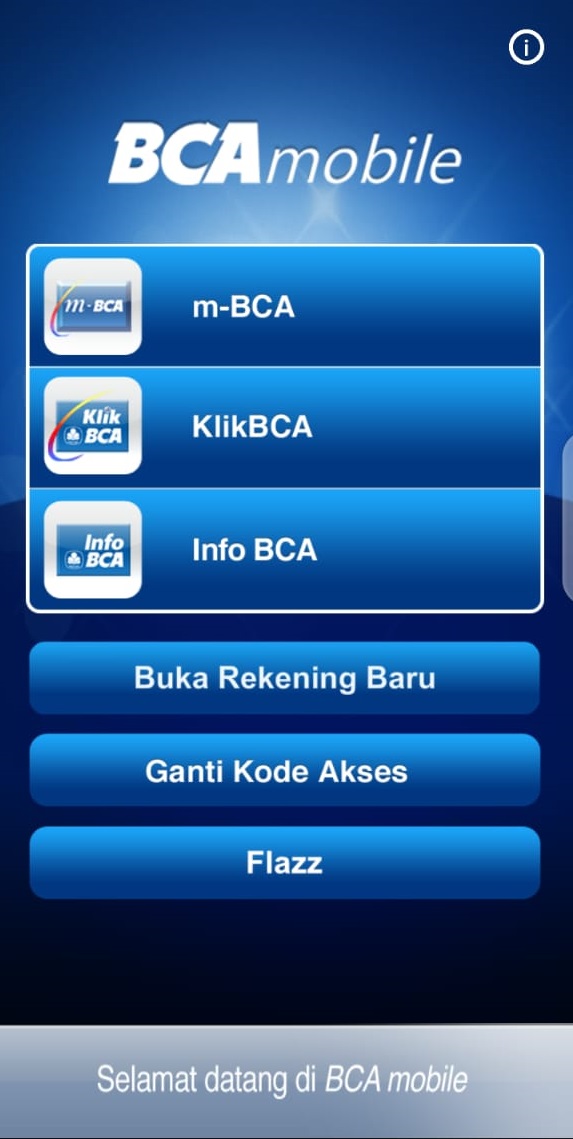 aplikasi BCA Mobile