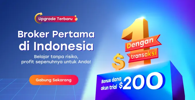 Ubah akun demo menjadi akun trial HSB dengan $1