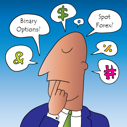 binary options vs forex