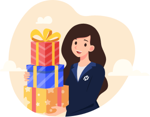 visual trader yang mendapatkan hadiah